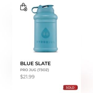 SOLD HydroJug 73oz Pro Jug Slate Blue NEW